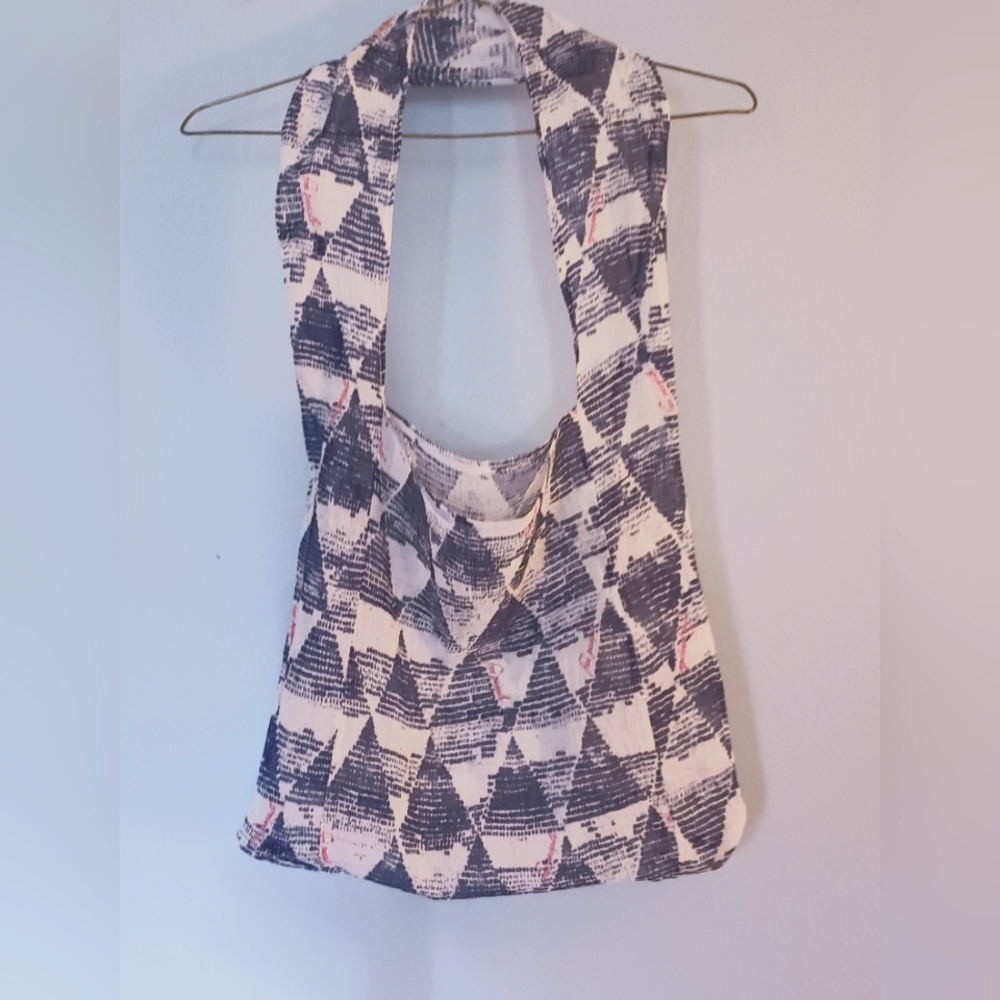 EUC Free People Linen tote